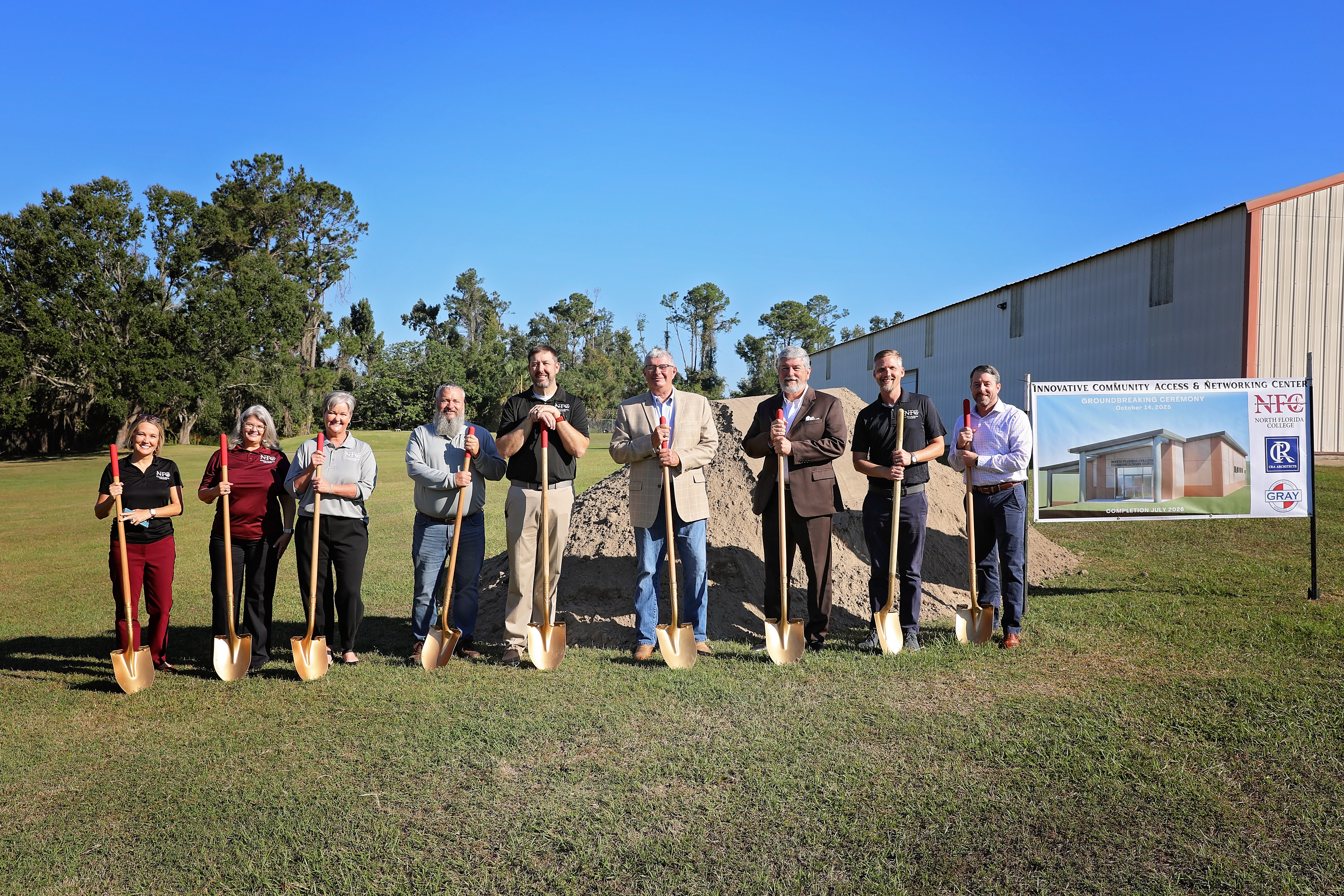 NFC BOT and Admin break ground