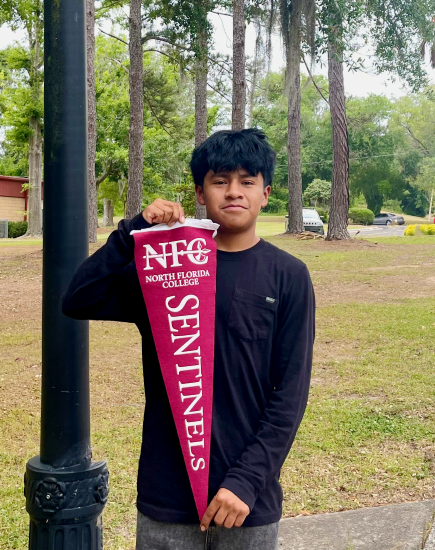Jesus Martinez Gregorio, May Dual Enrolled Student of the Month