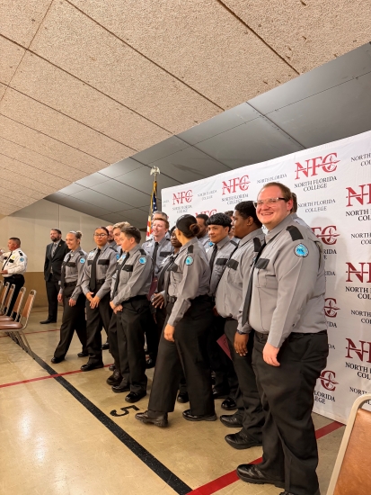 Basic Recruit Graduates Celebrate at Ceremony