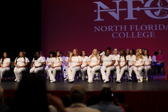 RN Class of 2026 at the Spring 2026 Pinning Ceremony