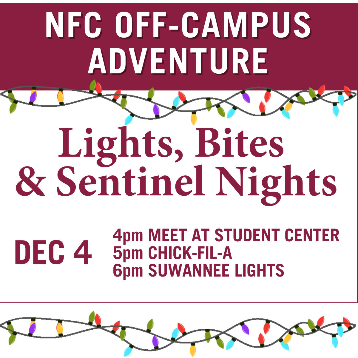 Lights and Bites and Sentinel Nights